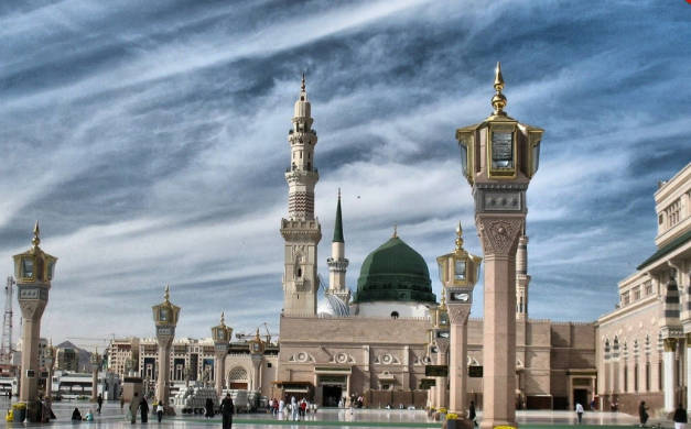 Prophet's Mosque In Madina Wallpaper