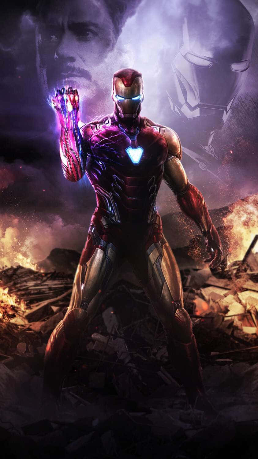 Protect The Earth With The Modern Avengers Iphone Wallpaper