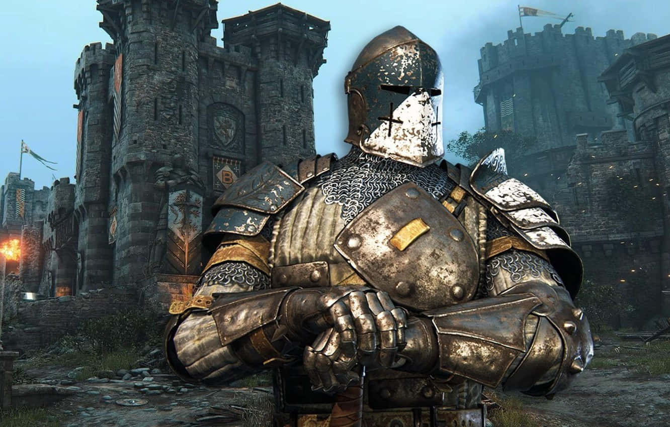 Protect The Realms With The Warden Of For Honor Wallpaper