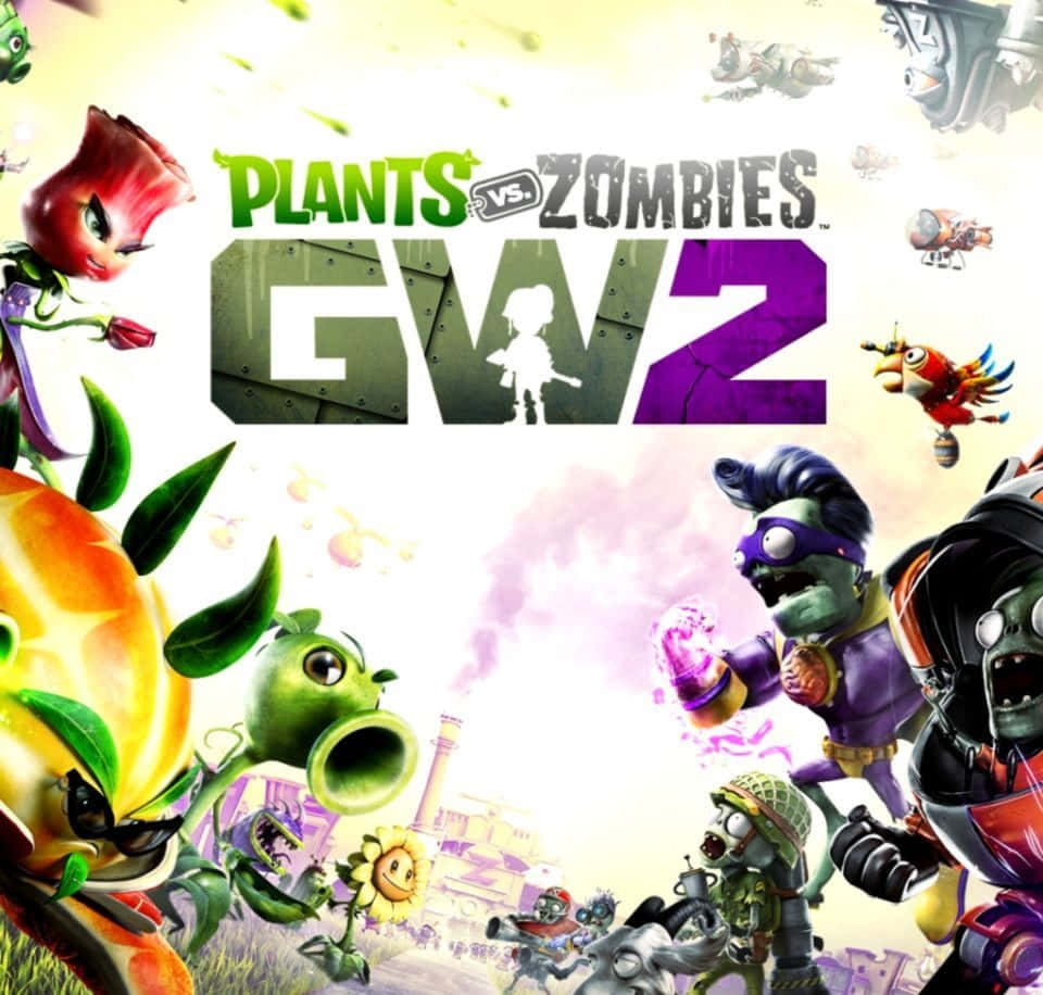 Protect Your Home With Powerful Plants In Plants Vs Zombies! Wallpaper