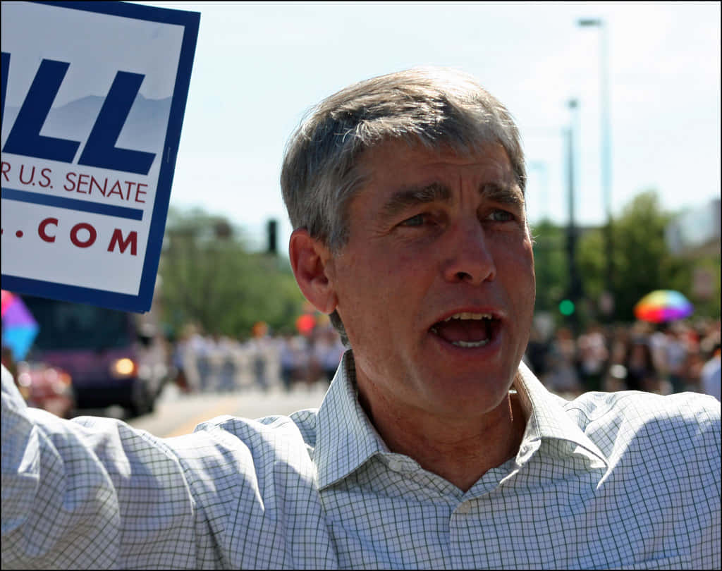 Protesting Mark Udall Wallpaper