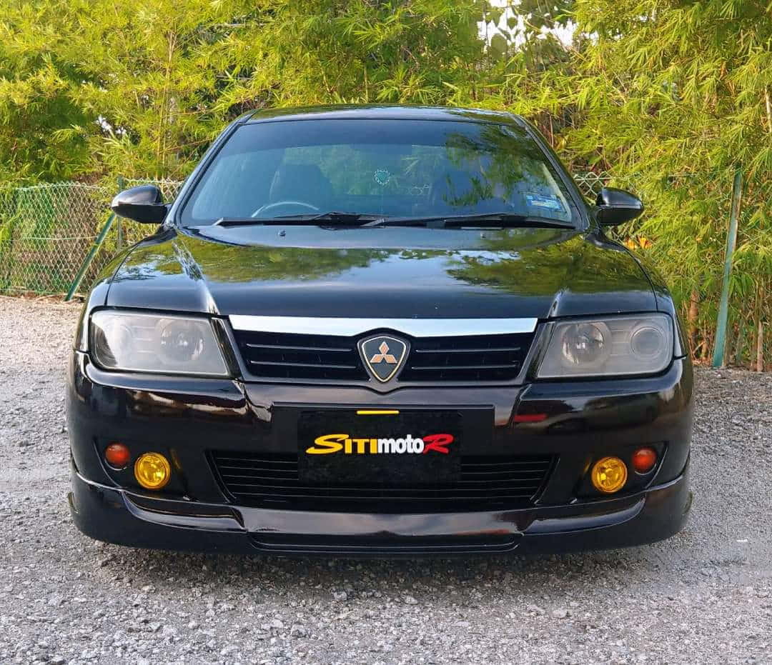 Proton Waja Modified Front View Wallpaper