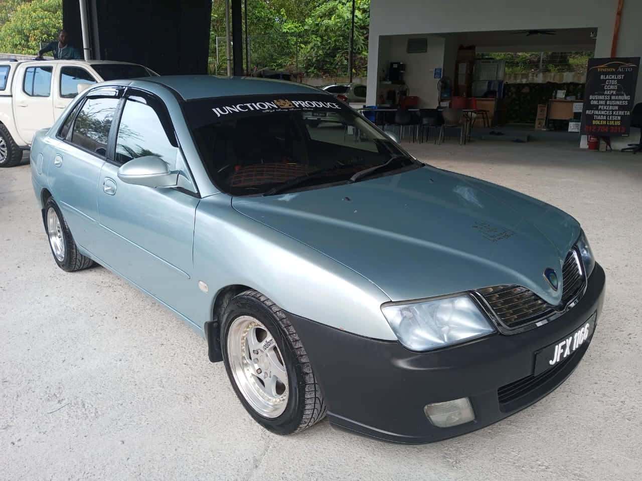 Proton Waja Silver Exterior Wallpaper