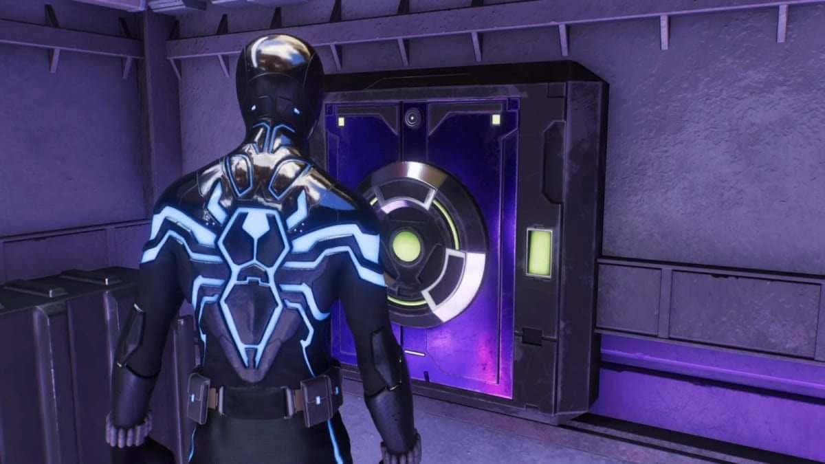 Prowler Standing Near Vault Door Wallpaper