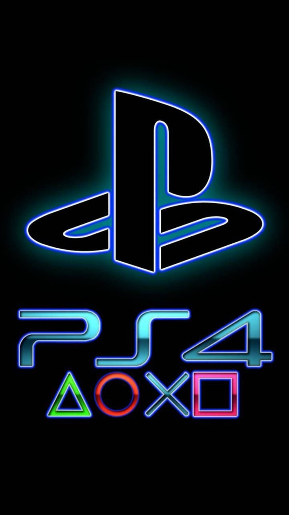 Ps4 Logo Shape Buttons Wallpaper