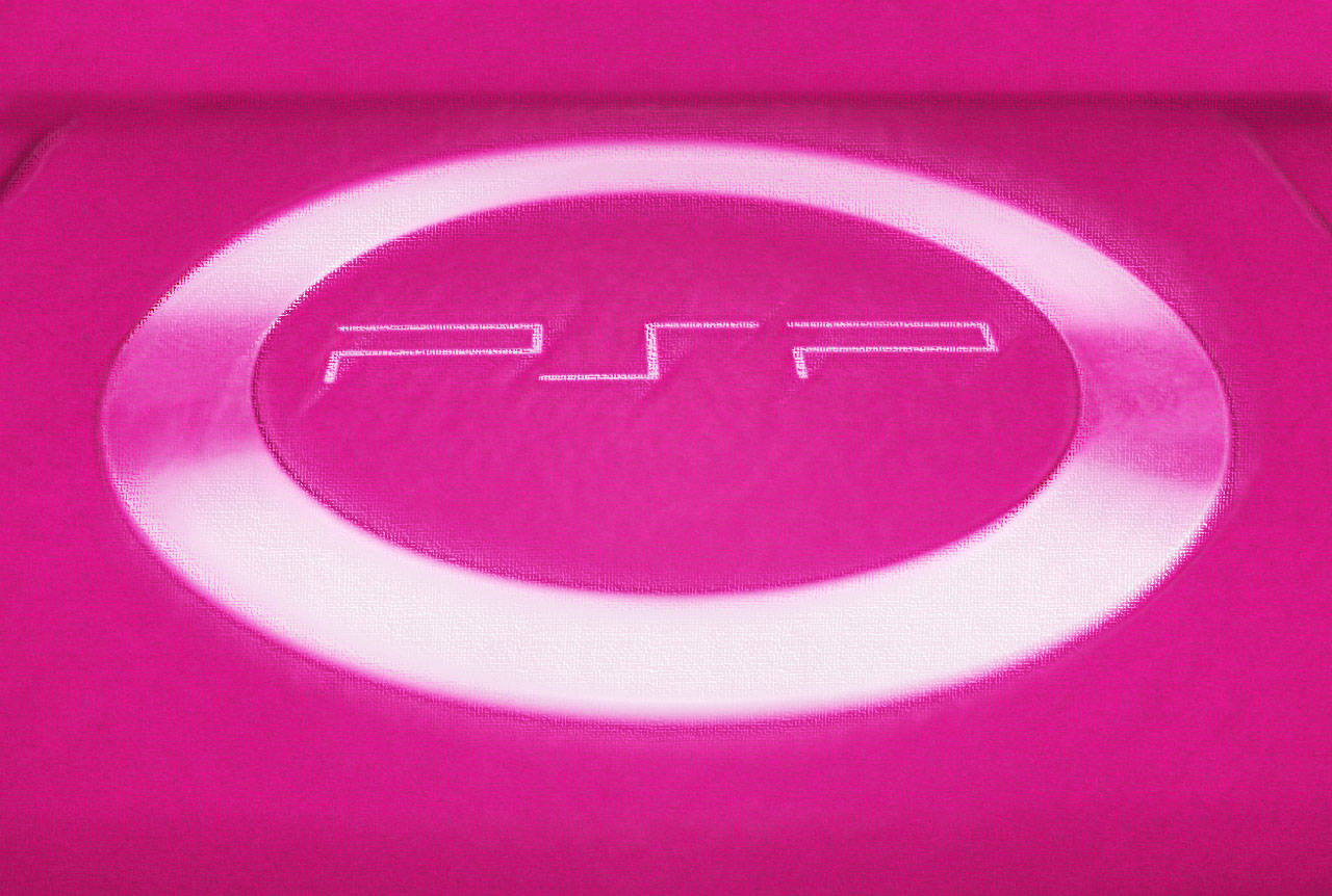 Psp Back Pink Aesthetic Wallpaper