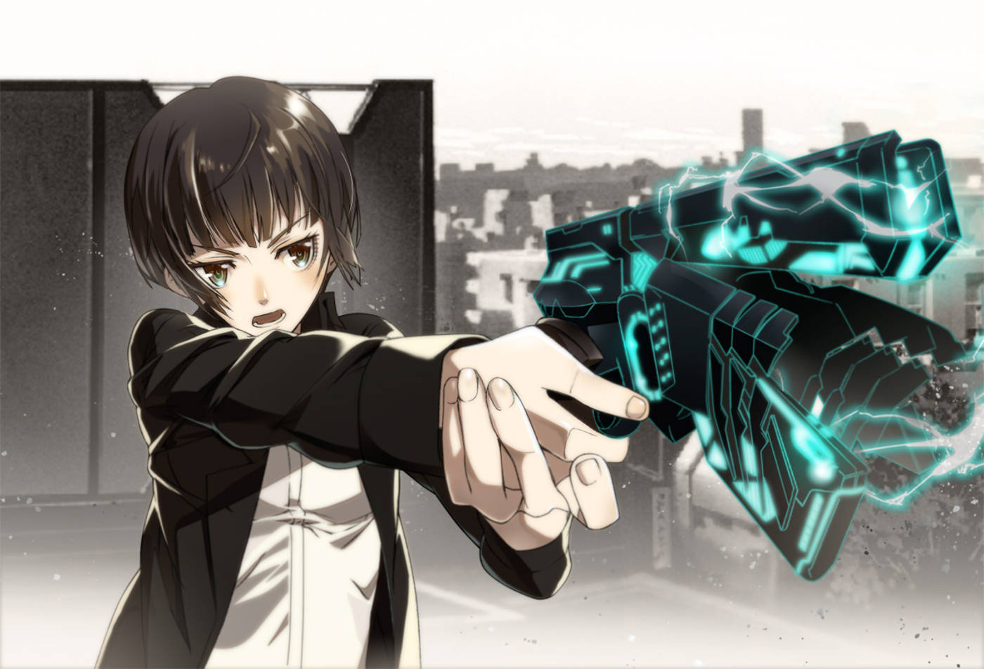 Psycho Pass Akane Lethal Eliminator Wallpaper