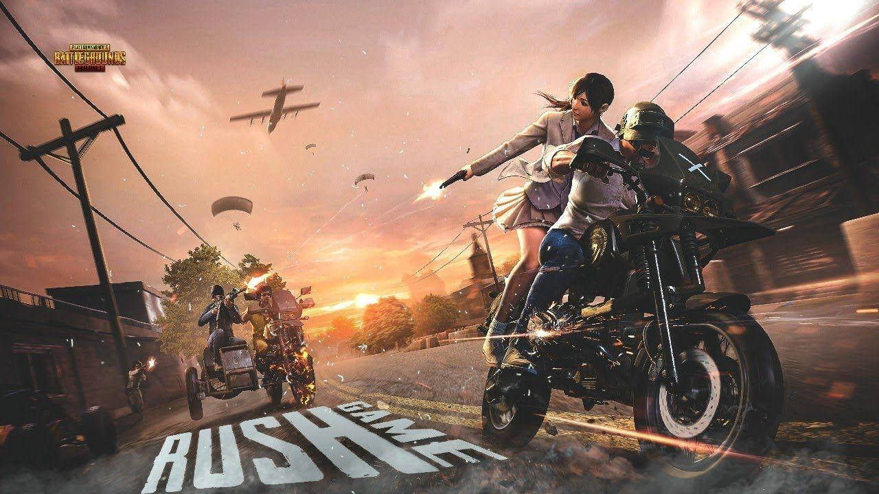 Pubg Hd Rush Game Race Wallpaper