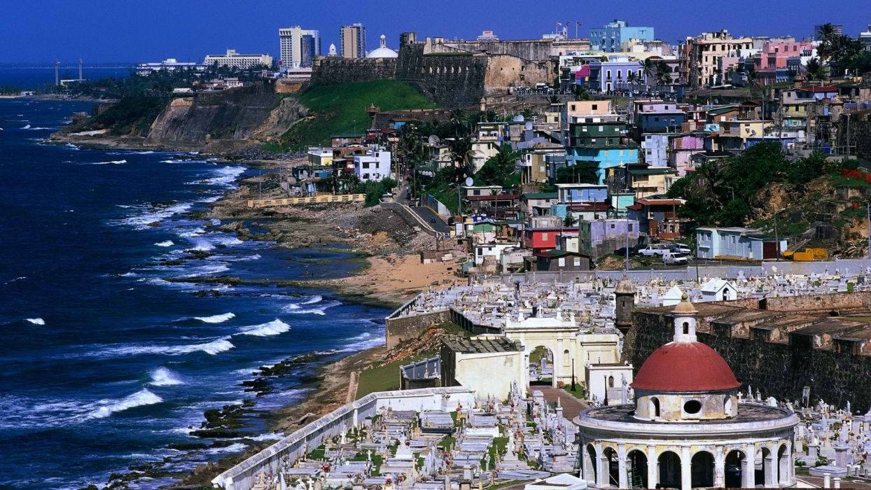 Puerto Rico City Life Wallpaper