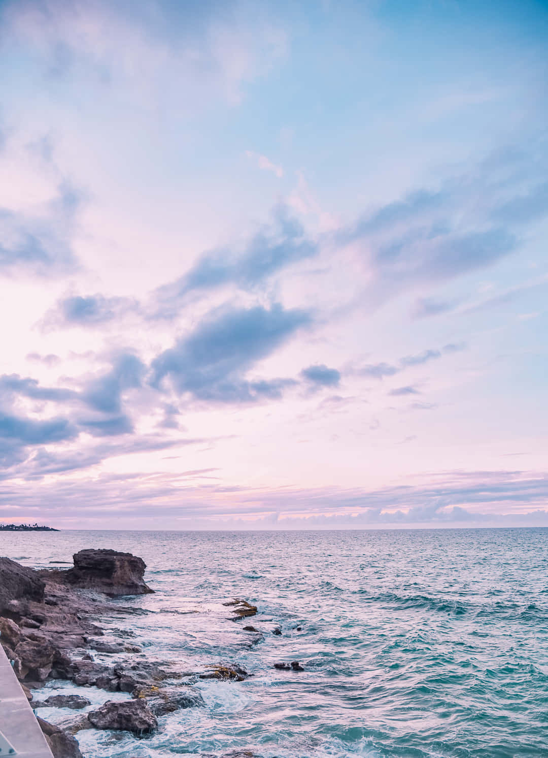 Puerto Rico Coastlineat Dusk Wallpaper