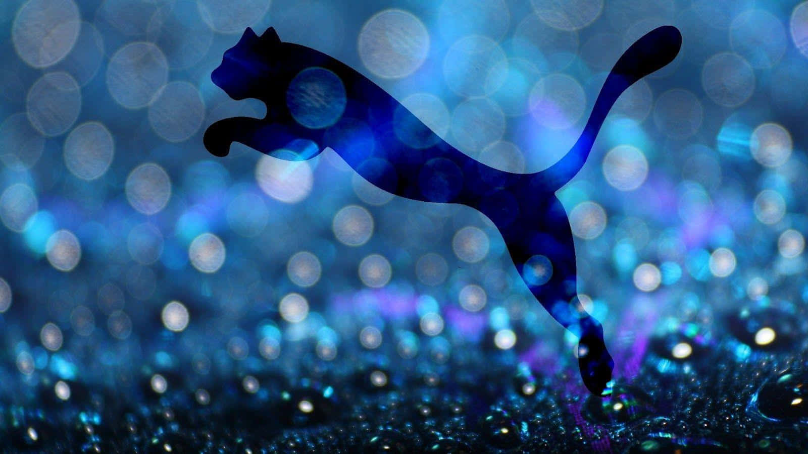 Puma Logo Bokeh Background Wallpaper