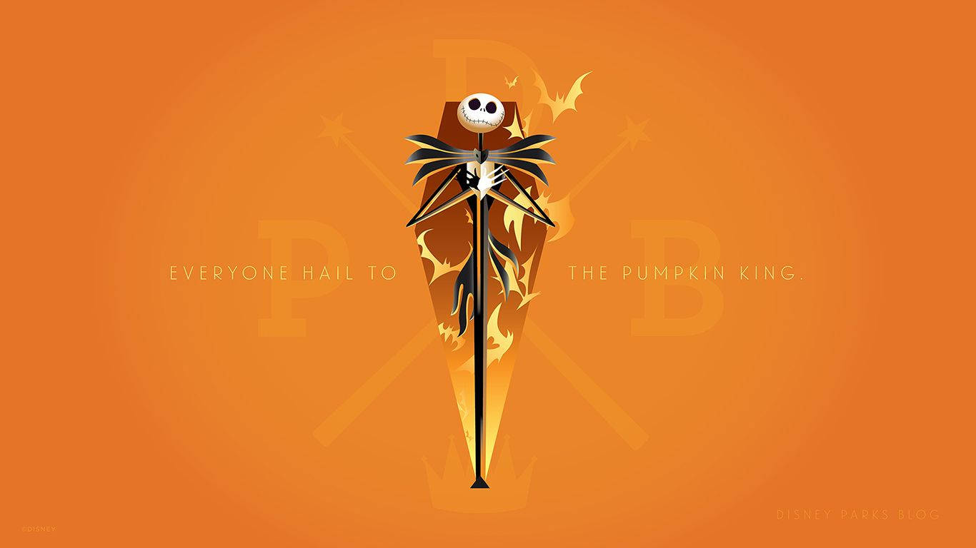 Pumpkin King The Nightmare Before Christmas Wallpaper