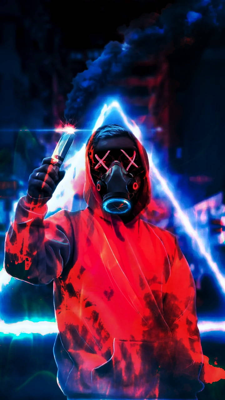 Purge Mask Flare Wallpaper