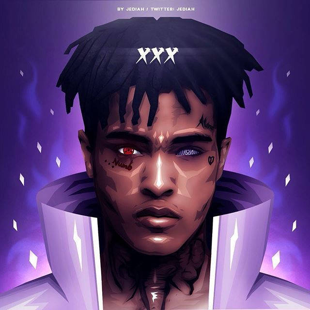 Purple Cool Xxxtentacion Hokage Wallpaper