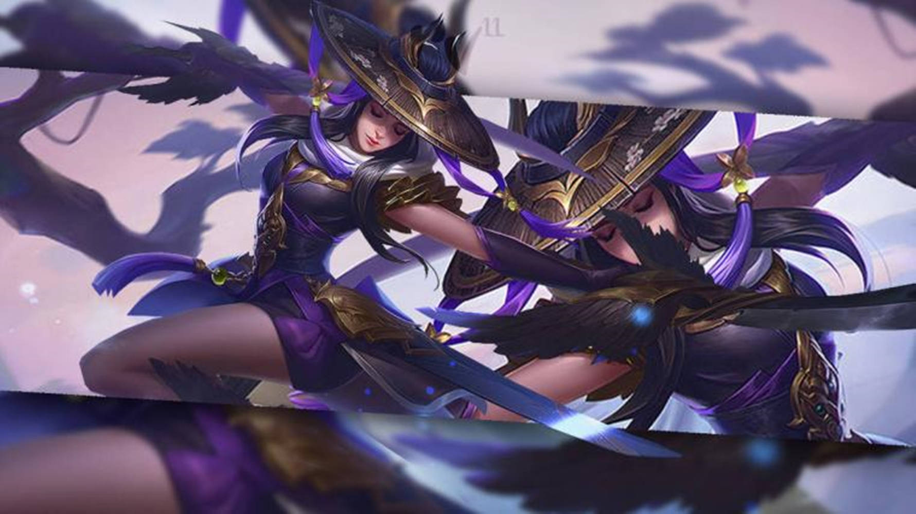 Purple Fanny Mobile Legends Wallpaper