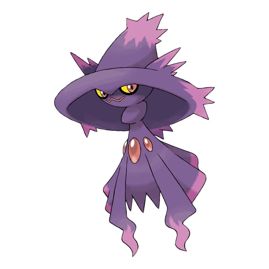 Purple Ghost Pokémon Mismagius Wallpaper