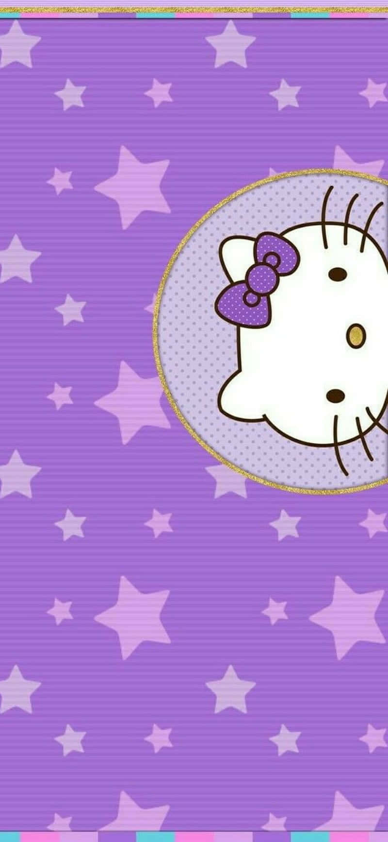 Purple Hello Kitty Wallpaper Wallpaper