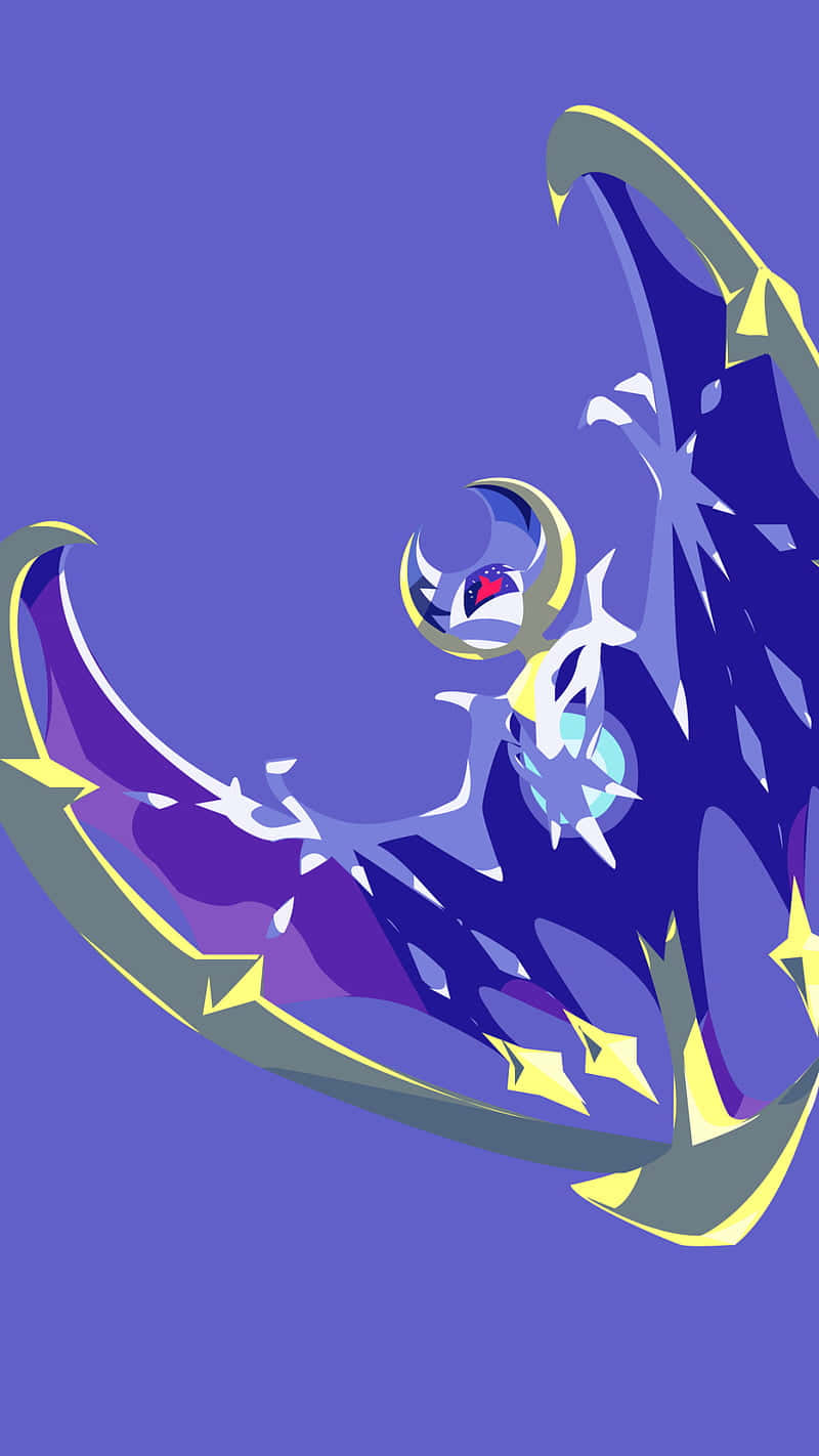 Purple Lunala Wallpaper