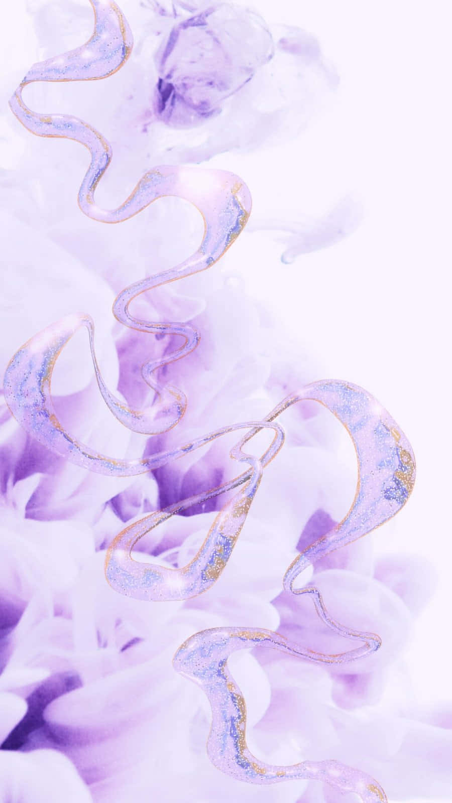 Purple_ Ribbon_ Dreams_ Aesthetic.jpg Wallpaper