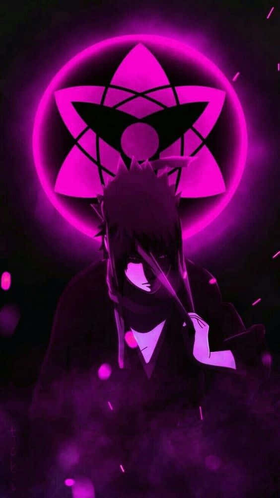 Purple Sasuke 564 X 1002 Wallpaper