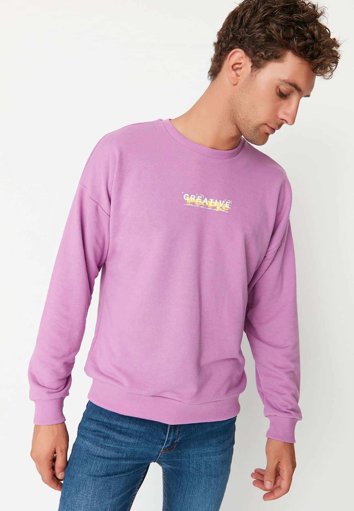 Purple Sweatshirt: Stay Warm And Stylish Wallpaper