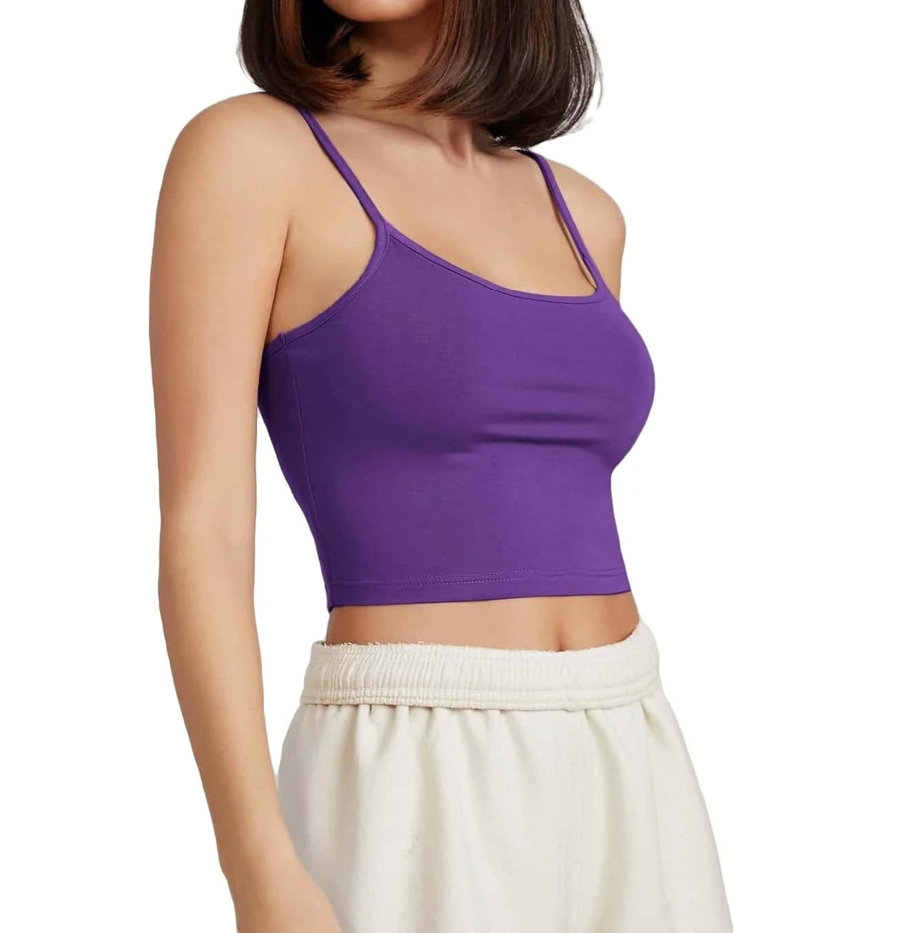 Purple Tank Top Fashion Wallpaper