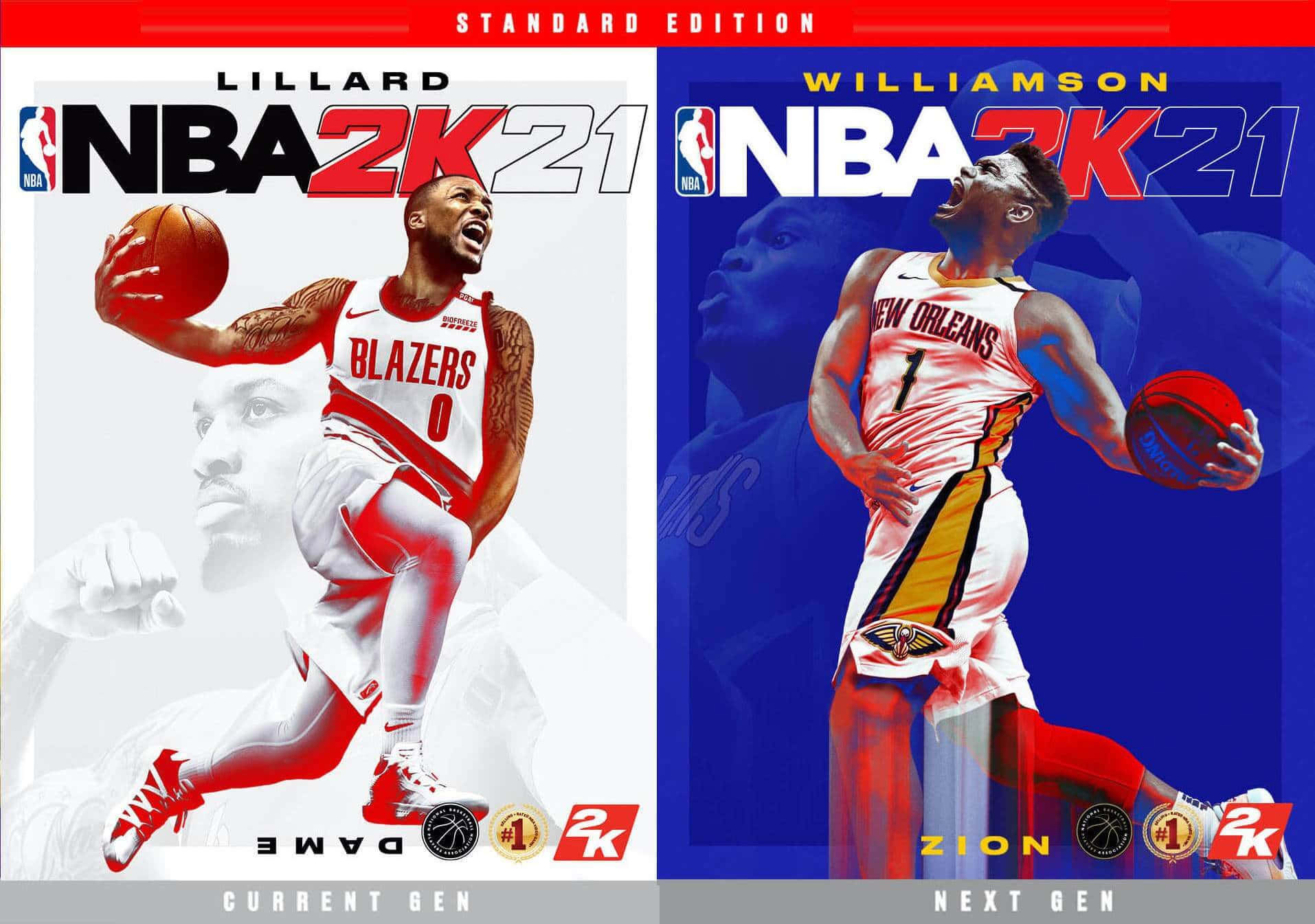 Push The Limits To Become The Greatest Basketball Player With Nba 2k21 Wallpaper