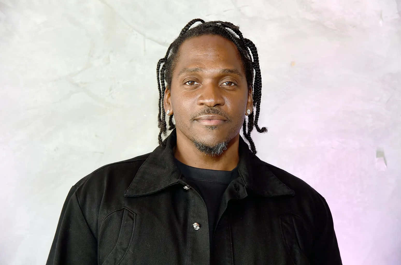 Pusha T Portrait Black Jacket Wallpaper