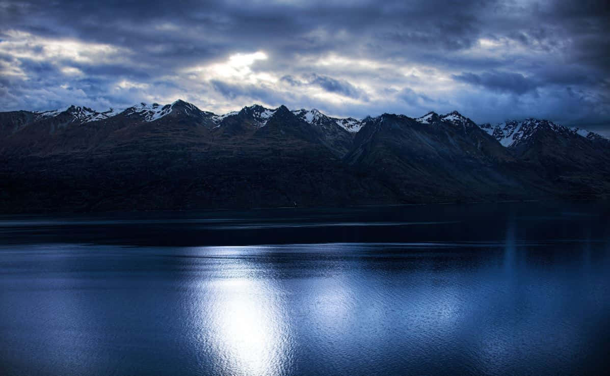 Queenstown Lake Wakatipu Dusk Wallpaper