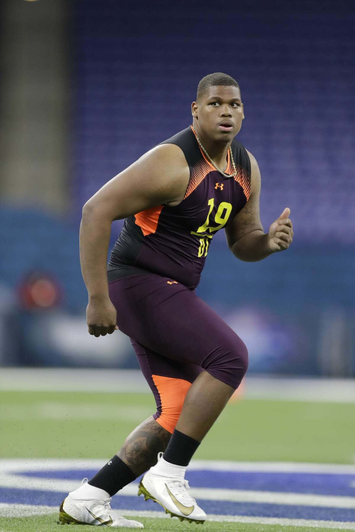 Quinnen Williams Combine Drill Wallpaper