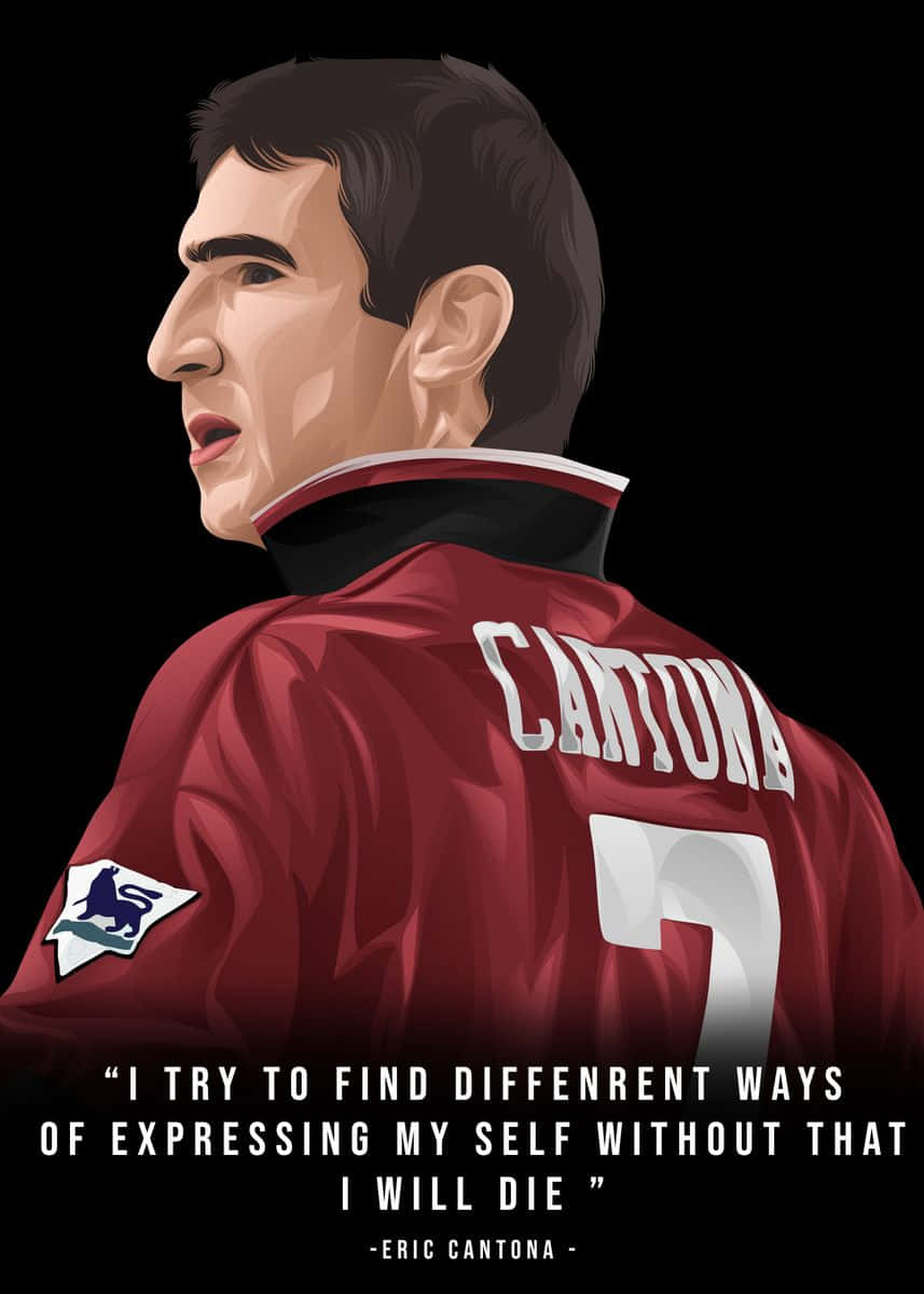 Quote Of Eric Cantona Wallpaper