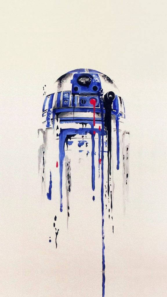 R2-d2 Stars Wars Iphone 6 Plus Wallpaper