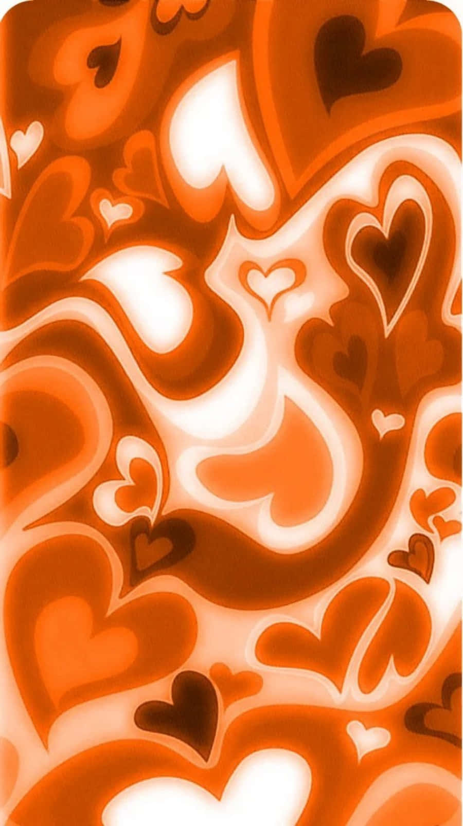 Radiant Heart Filled With Love Wallpaper