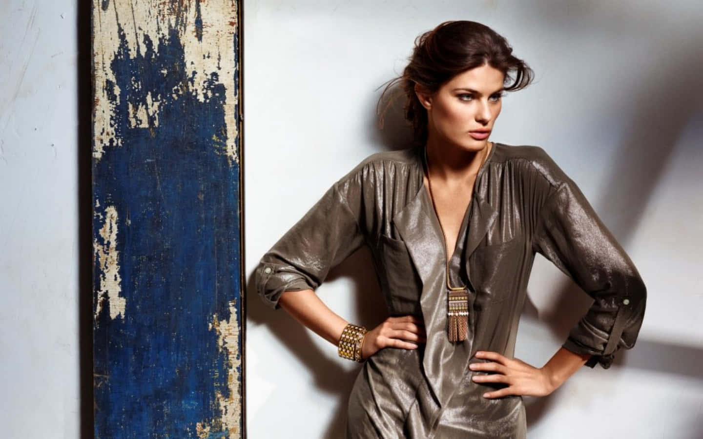 Radiant Isabeli Fontana Exuding Fashion Excellence Wallpaper