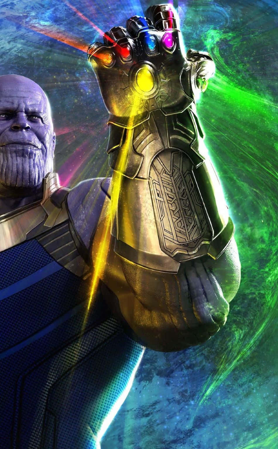 Radiant Mind Stone Emanating Cosmic Power Wallpaper