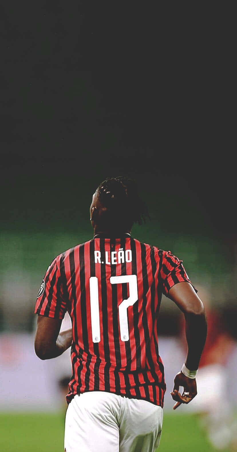 Rafael Leao A C Milan Number17 Wallpaper