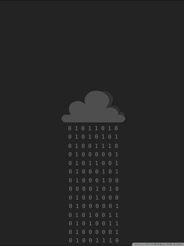 Rain Code Iphone Wallpaper