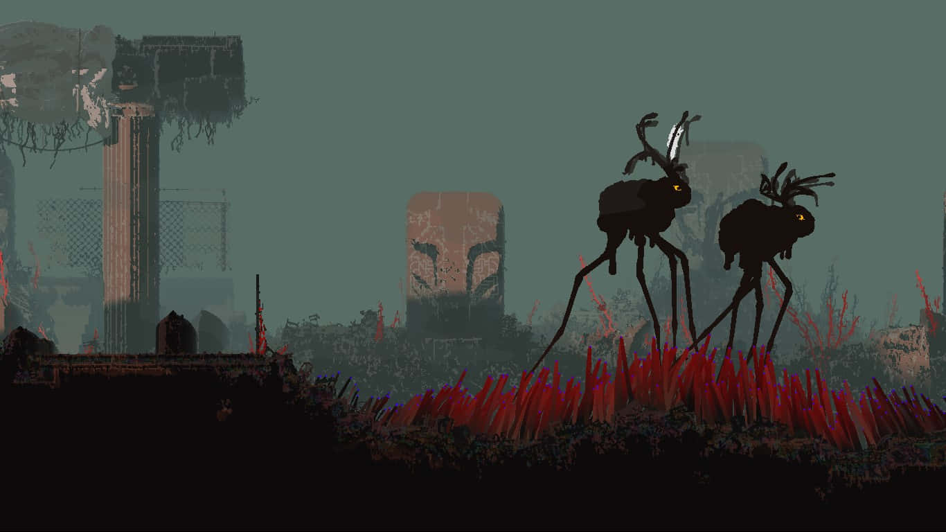 Rain World_ Creatures_in_ Dystopia Wallpaper