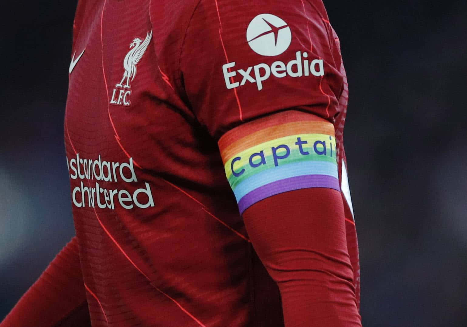 Rainbow Captain Armband Football Player Wallpaper