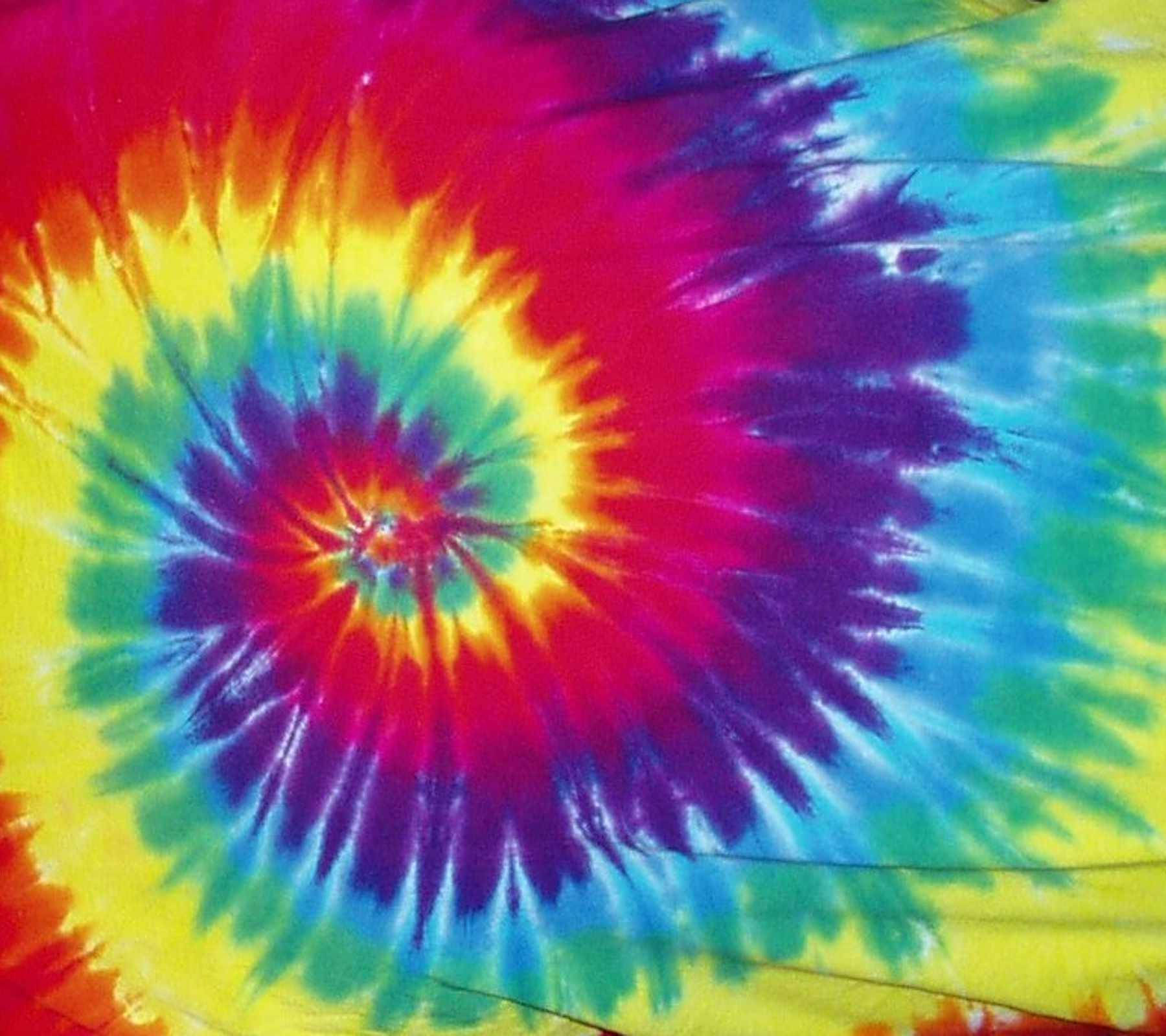 Rainbow Pastel Coloured Tie Dye Wallpaper