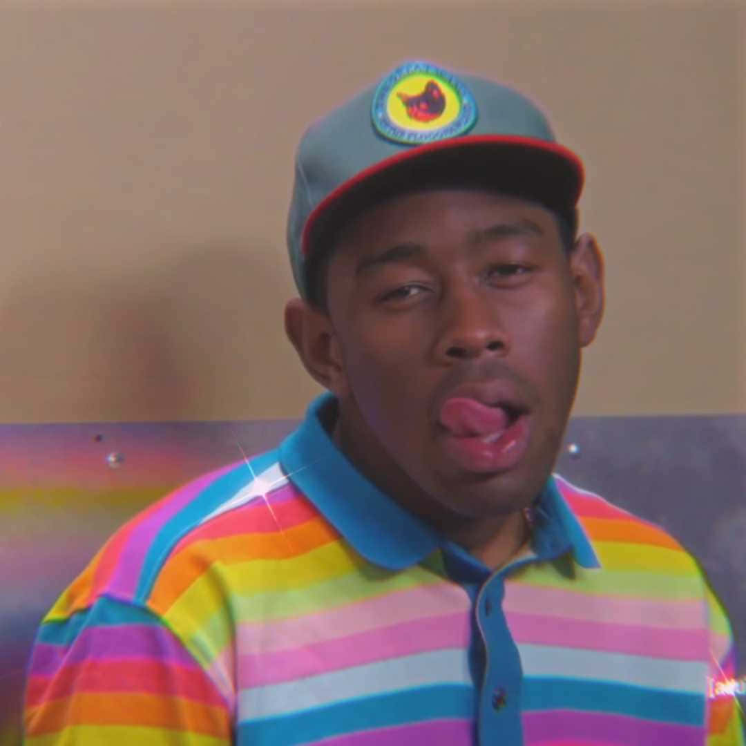 Rainbow Shirt Tyler The Creator Pfp Wallpaper