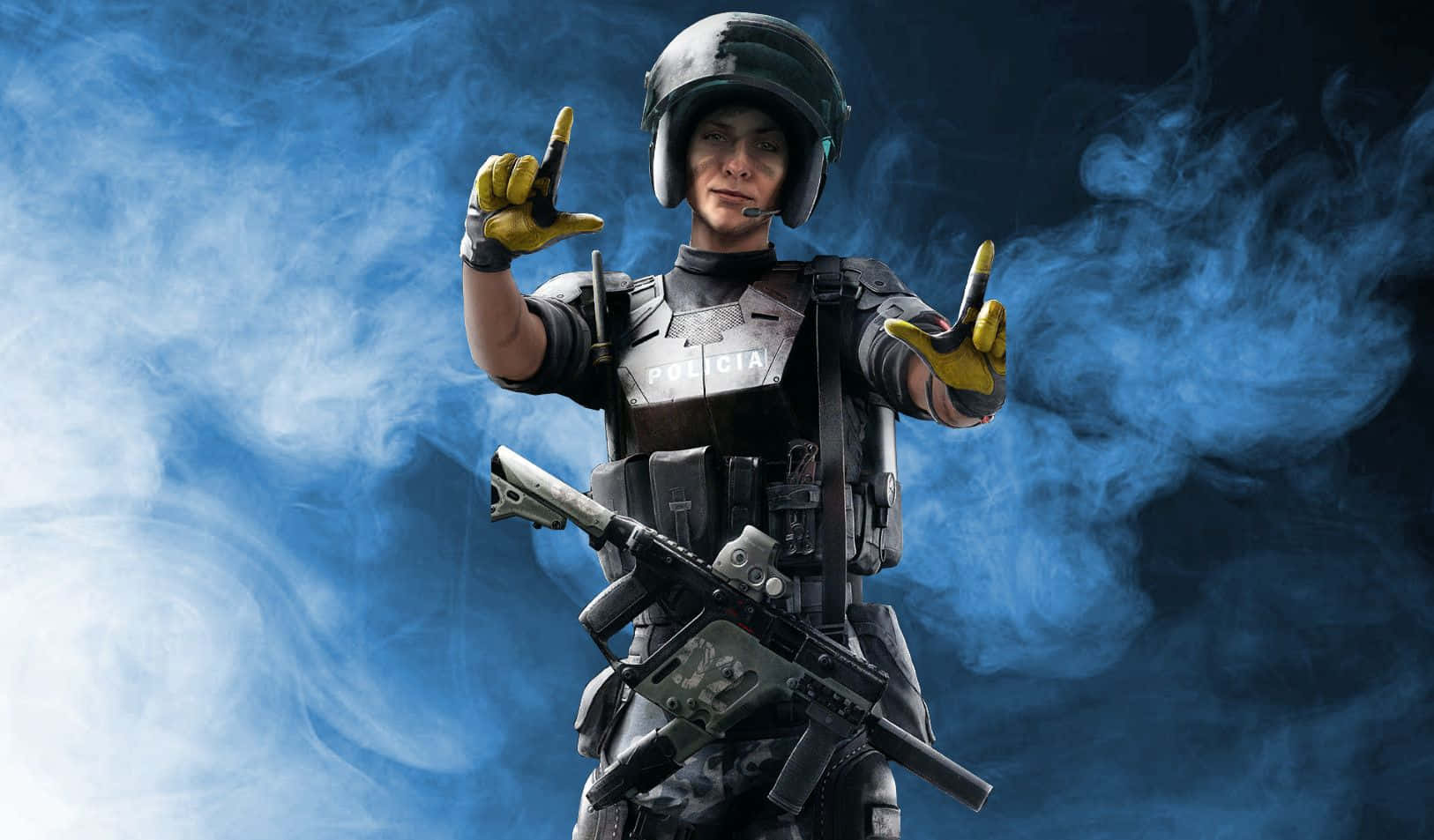 Rainbow Six Siege Mira Character Pose Wallpaper