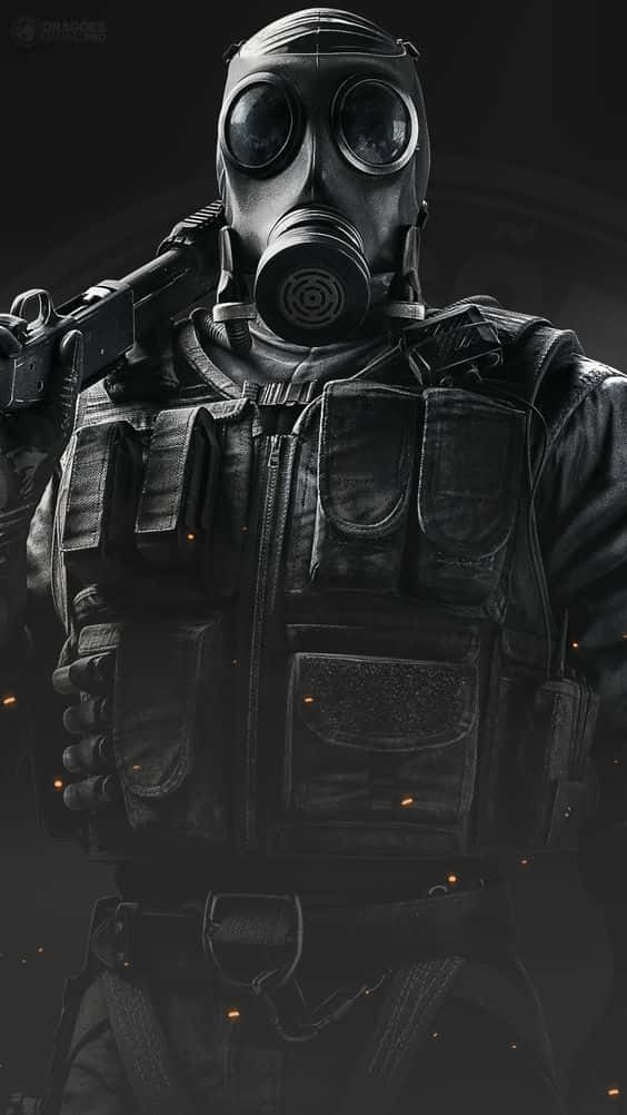 Rainbow Six Siege Thatcher In Action Wallpaper