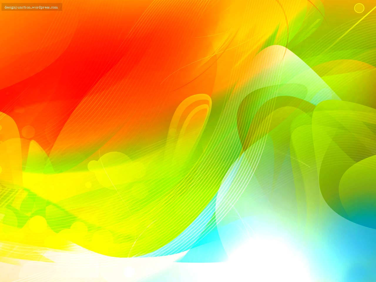 Rainbow Smoke Graphic Wallpaper