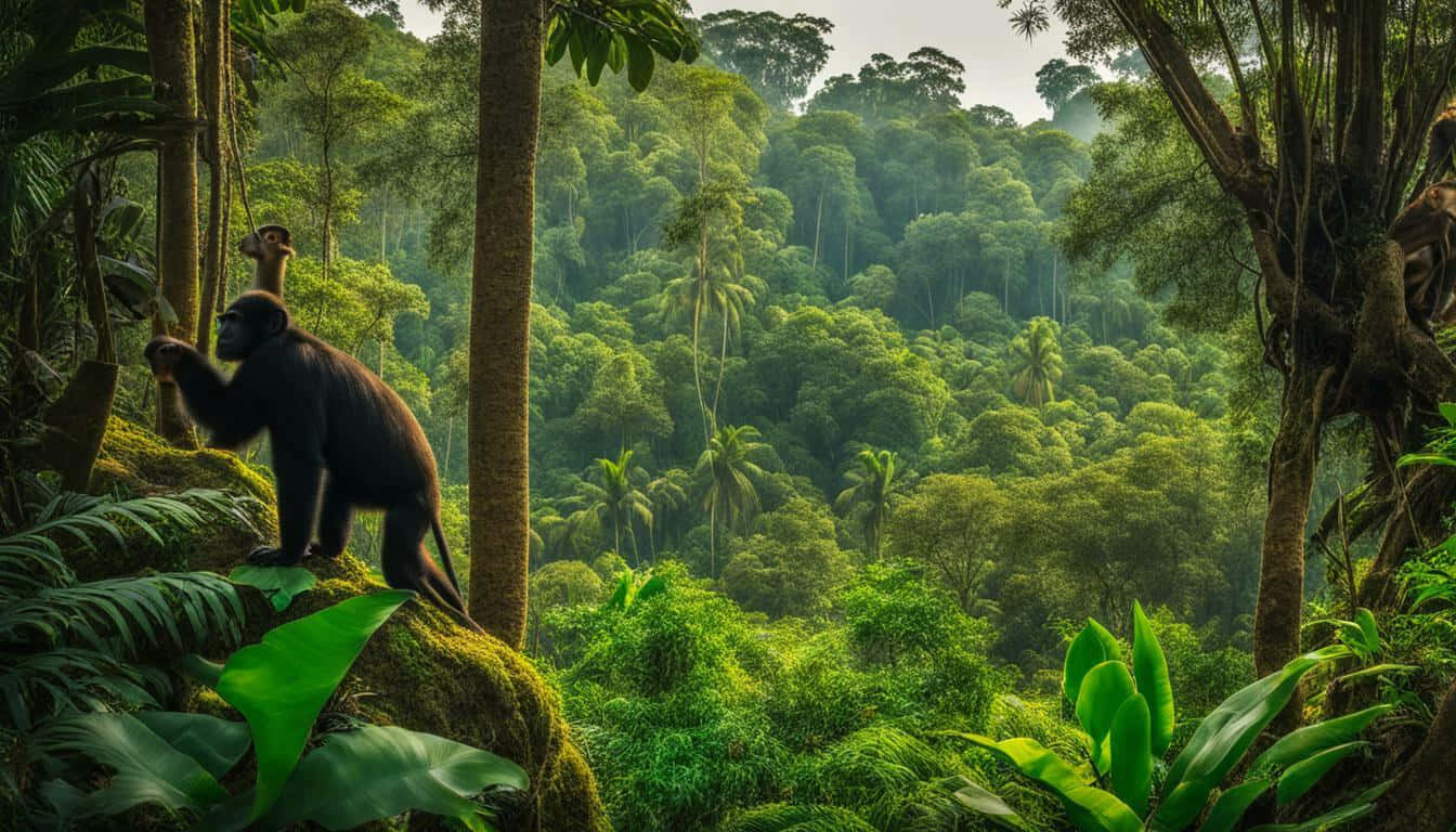 Rainforest_ Biodiversity_ Monkey_ Habitat.jpg Wallpaper