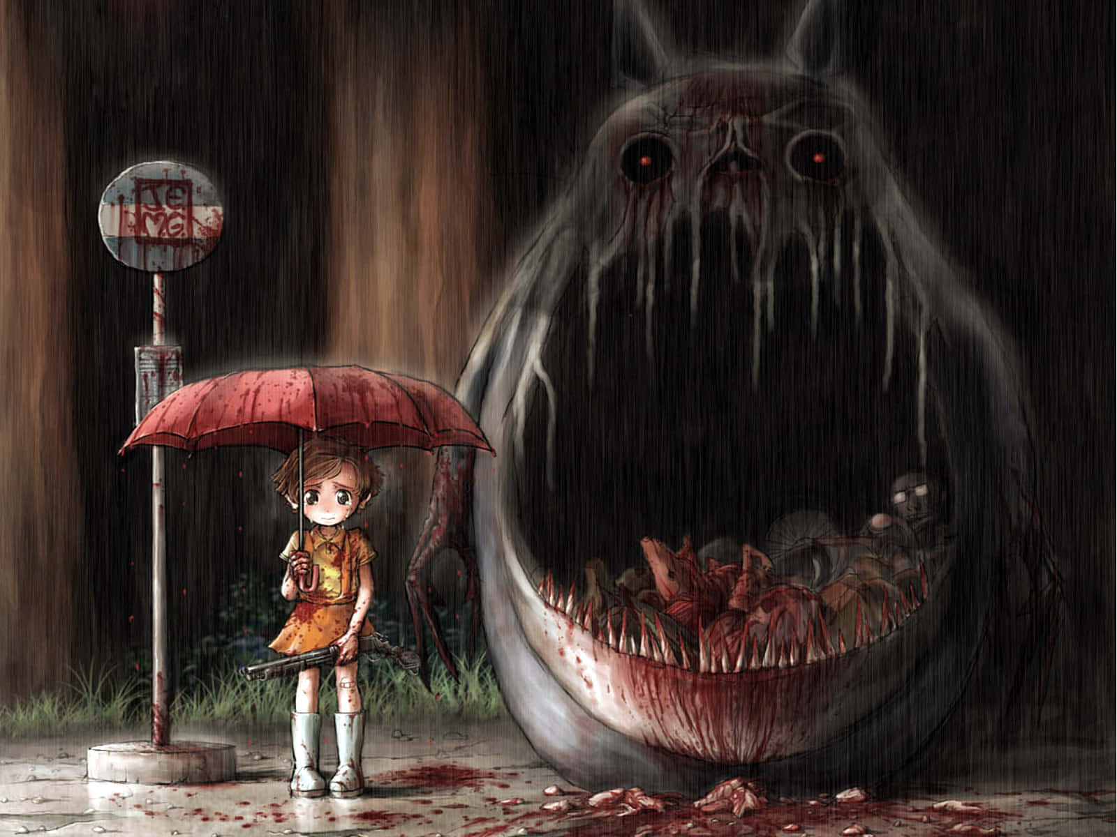 Rainy_ Nightmare_ Encounter.jpg Wallpaper