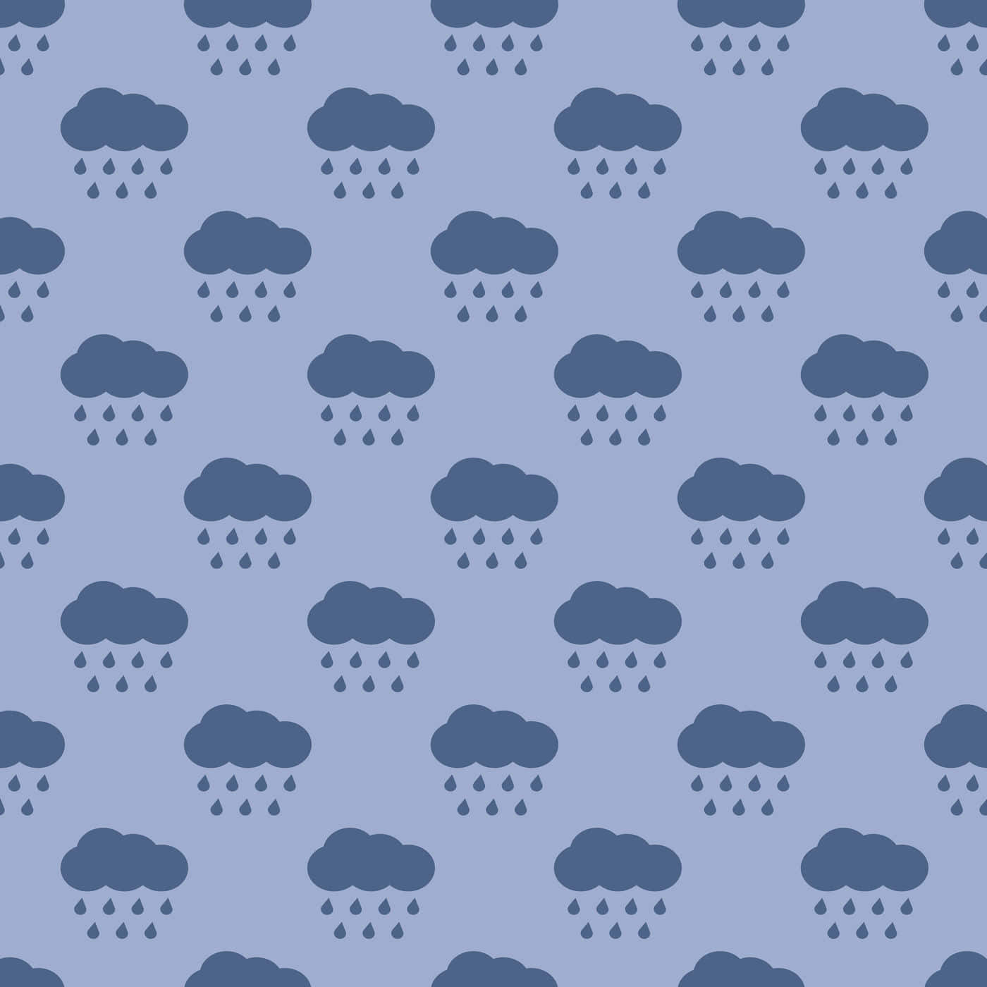 Rainy Weather Pattern Background Wallpaper