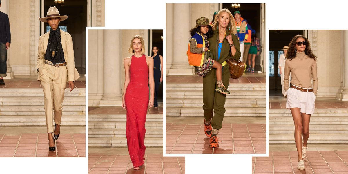 Ralph Lauren Corporation Event Collage Highlights Wallpaper