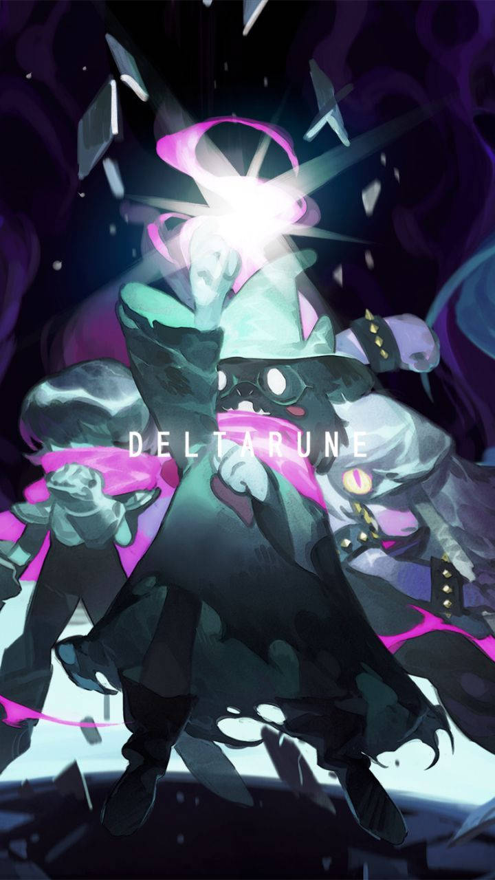 Ralsei Is The Hero Of Light In The Enchanting World Of Deltarune Wallpaper