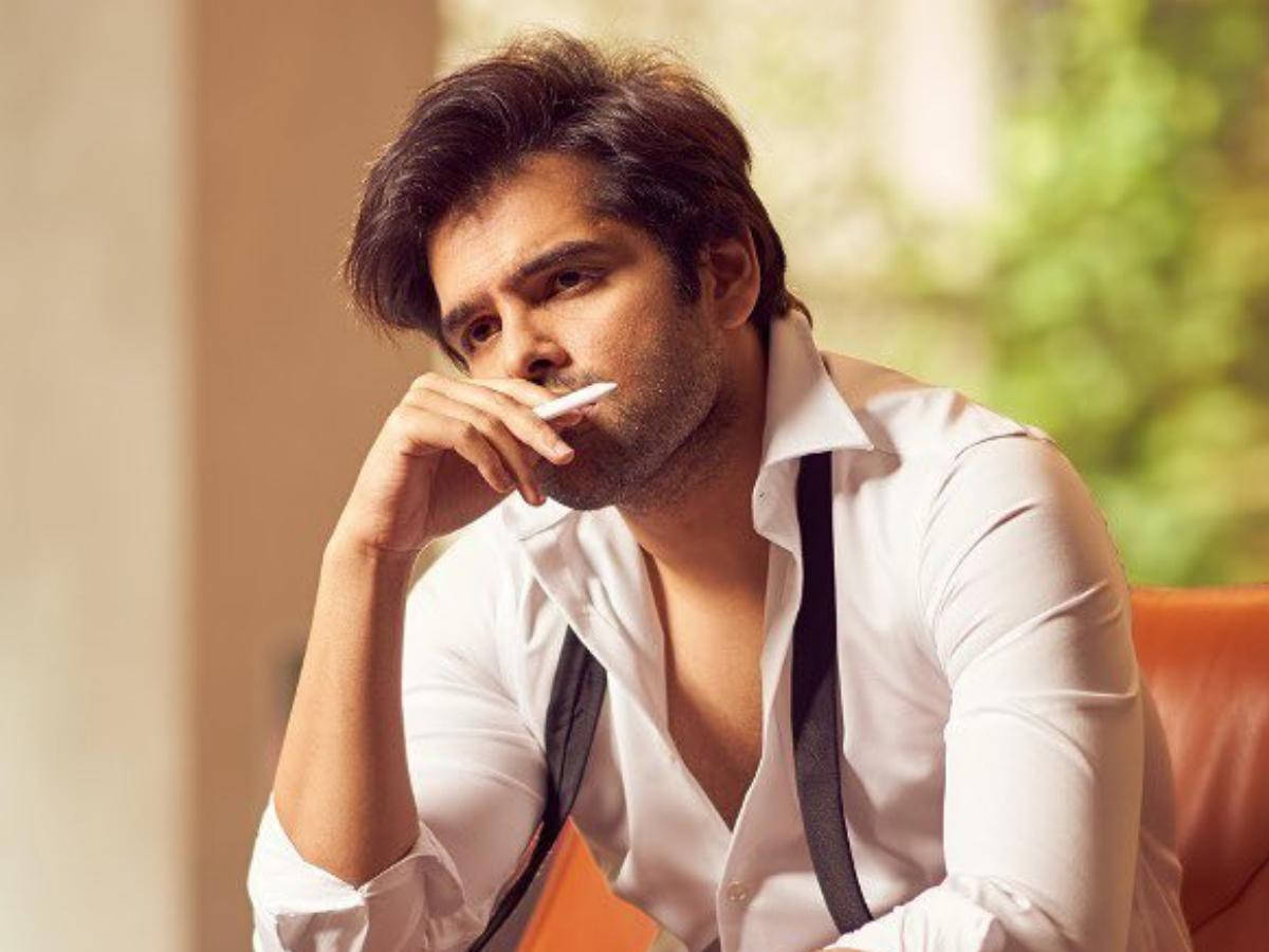 Ram Pothineni Loosened Tie Wallpaper